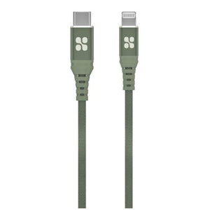 PROMATE 2m MFi USB-C to Apple Lightning Cable - Grey