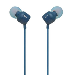 JBL T110 Wired  In Ear Headphones Blue