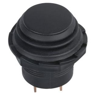 Pushbutton Switch 14V 10A IP65 Momentary Black