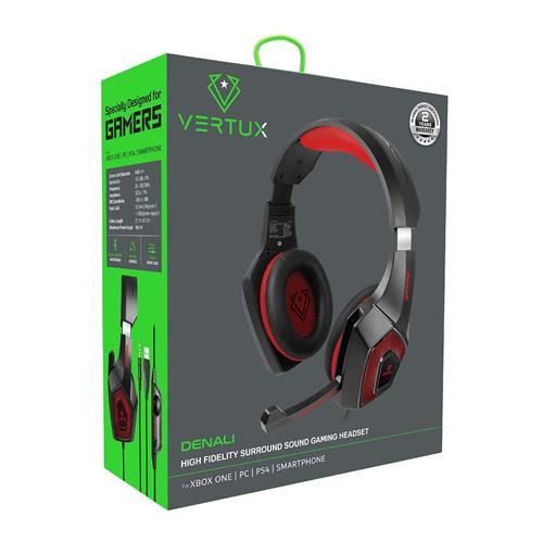 VERTUX Gaming High Fidelity Surround Sound Wired Over-Ear