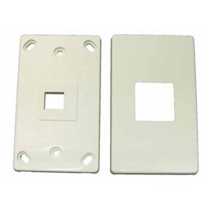 DYNAMIX Single Port RJ45 Keystone Face Plate Horizontal