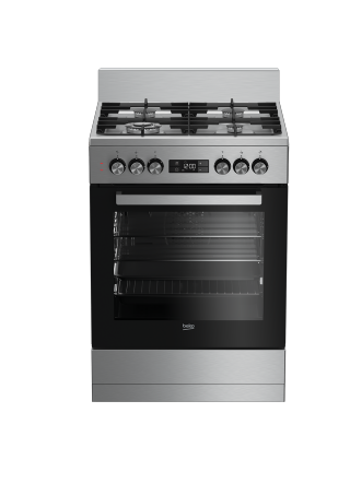 Beko 81L Free Standing Oven with 4 Zone Gas Cooktop